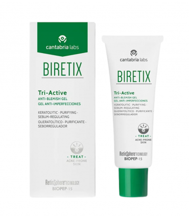 CANTABRIA BIRETIX TRI ACTIVE GEL ANTI IMPERFECTIONS 50 ML