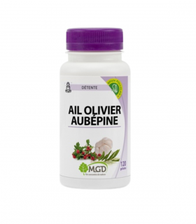 MGD AIL OLIVIER AUBÉPINE 120 GÉLULES