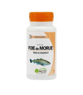 MGD HUILE DE FOIE DE MORUE 270 MG 140 CAPSULES
