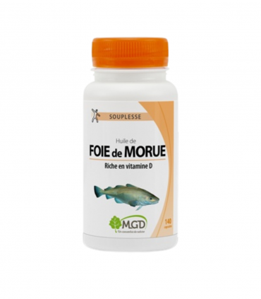 MGD HUILE DE FOIE DE MORUE 270 MG 140 CAPSULES
