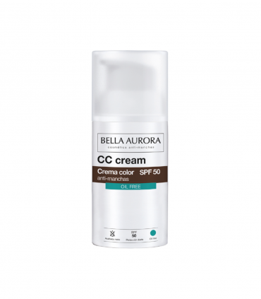 Bella Aurora CC creme Anti-Taches oil Control spf50+ 30ml