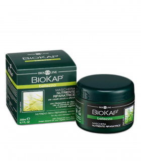 BIOKAP Masque Nourrissant Réparateur Bellezza- CHEVEUX SECS 200ML
