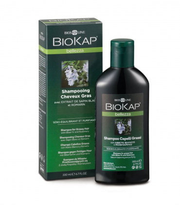 BIOKAP Shampoing cheveux gras 200 ml