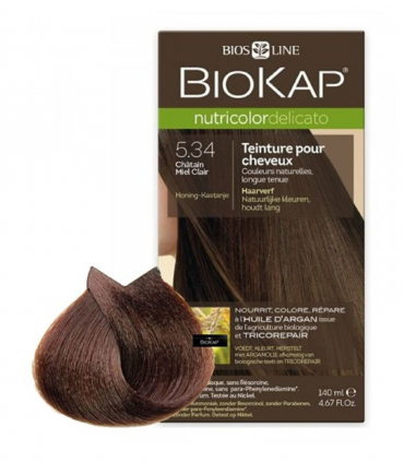 BIOKAP Nutricolor Delicato 5.34 Châtain clair miel