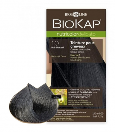 BIOKAP Nutricolor Delicato 1.0 Noir Naturel