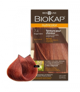 BIOKAP NUTRICOLOR 7.4 ROUGE CUIVRE