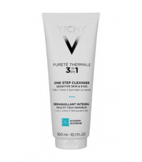VICHY One Step Cleanser Pureté Thermale Démaquillant Intégral 3en1 Peau Sensible300ml