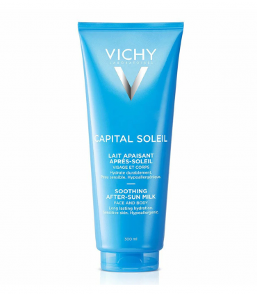 VICHY Capital Soleil lait apaisant après-soleil visage et corps 300ml