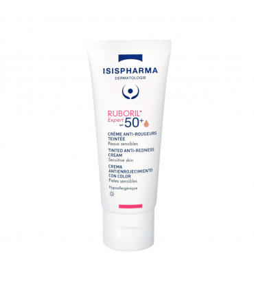ISISPHARMA RUBORIL EXPERT 50+ CREME ANTI-ROUGEURS TEINTEE