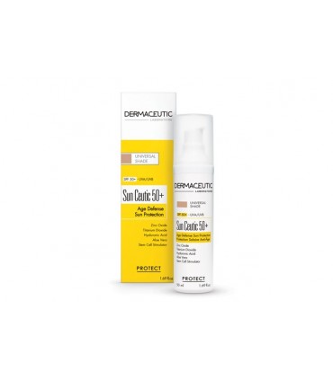 SUN CEUTIC 50+CRÈME SOLAIRE TEINTÉE AGE DÉFENSE 50ML