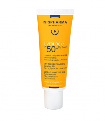 ISISPHARMA UVEBLOCK SPF 50+ ULTRA FLUIDE TOUCHER SEC 40 ML