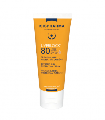 ISISPHARMA UVEBLOCK 80 CREME TEINTEE