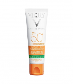 VICHY CAPITAL SOLEIL MATIFIANT 3 EN 1 SPF 50+ 50ML
