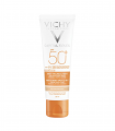 VICHY CAPITAL SOLEIL SOIN ANTI TACHES TEINTE 3 EN 1 SPF50+