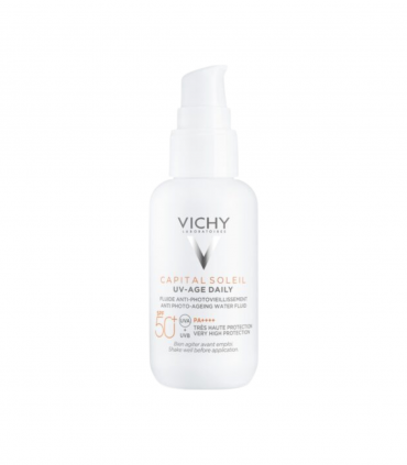 VICHY CAPITAL SOLEIL UV AGE DAILY SPF 50 FLUIDE ANTI PHOTOVIEILLISSEMENT 40 ML