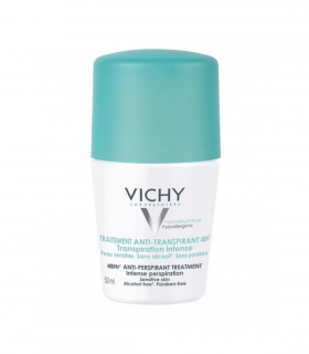 VICHY DEODORANT ANTI-TRANSPIRANT 48H ROLL-ON TRANSPIRATION INTENSE50ML