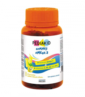 PEDIAKID Gommes Oméga 3 60 GOMMES