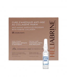HELIABRINE AMPOULES AU COLLAGENE MARIN CURE ANTI AGE 28 JOURS