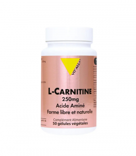 VITALL+ LCARNITINE 250 MG 50 GELULES