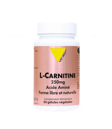 VITALL+ LCARNITINE 250 MG 50 GELULES