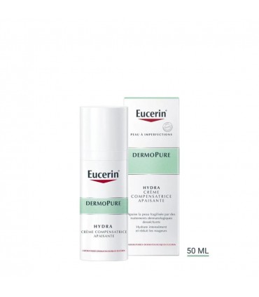 Eucerin dermopure hydra crème Compensatrice Apaisante