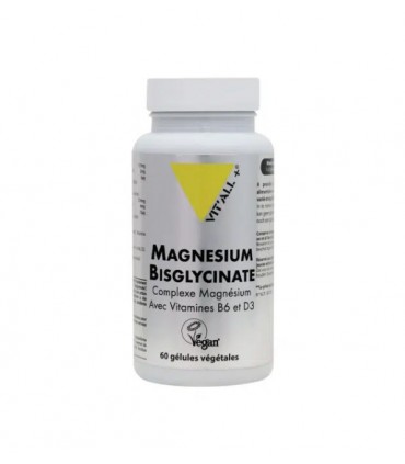 VITALL PLUS MAGNESIUM BISGLYCINATE 60 GELULES