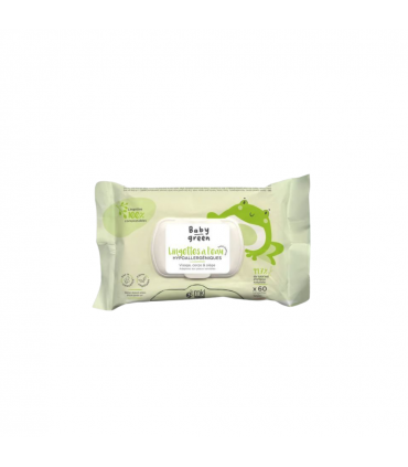 MKL Baby Green Lingettes a L'eau Bio 60pcs