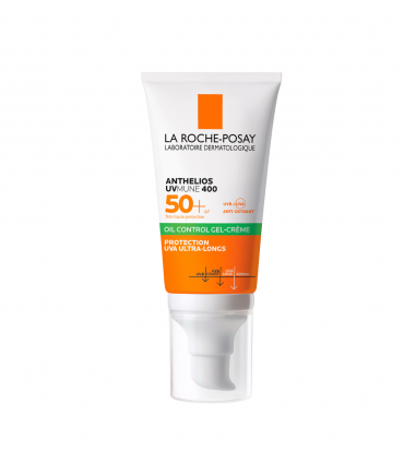 ANTHELIOS UV MUNE SPF 50+ ANTI-BRILLANCE GEL-CRÈME TOUCHER SEC INVISIBLE 50 ML