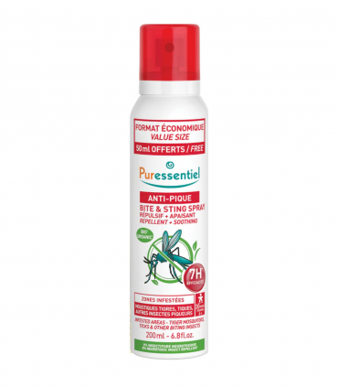 PURESSENTIEL Spray Répulsif  Apaisant Anti-Pique 200ML