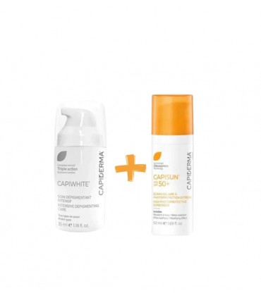 Capiderma Capiwhite HQ 35ml+ Capisun Ecran Invisible PACK
