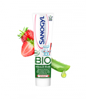 SANOGYL DENTIFRICE ENFANTS BIO 2-6ANS 50ML