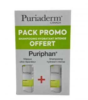 PURIADERM PACK Puriphan Masque Ultra-Reparateur+Puriphan Shampoing Hydratant