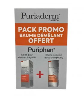 PURIADERM PACK Puriphan Lotion Anti-Chute+Puriphan Baume Demelant