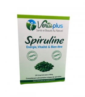 VERTUPLUS SPIRULINE 500 MG 200 COMPRIMES