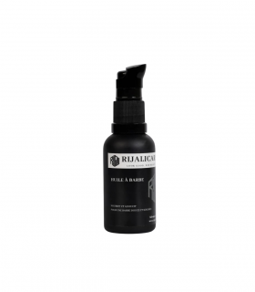 RIJALICARE Huile à barbe naturelle - Nourrit & Adoucit 30ML