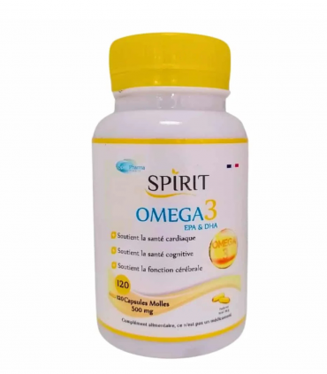 Spirit Omega 3 120 Capsules 500mg