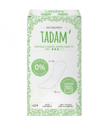 TADAM PROTEGE-LINGERIES COTON BIO LONG 24UN