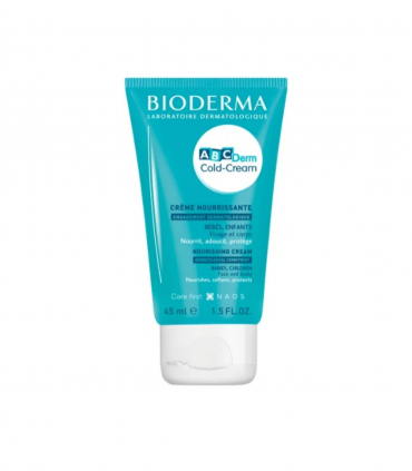 BIODERMA ABCDERM COLD CREAM CREME VISAGE ET CORPS NOURRISSANTE 45 ML