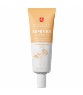 ERBORIAN SUPER BB AU GINSENG CREME SOIN COUVRANTE ANTI-IMPERFECTION SPF20 CLAIR 40ML