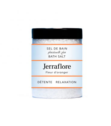 JERRAFLORE Sel de bain Fleur d'Oranger