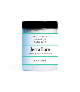 JERRASEL Sel de bain Lemon Grass Romarin