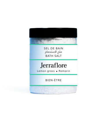 JERRASEL Sel de bain Lemon Grass Romarin
