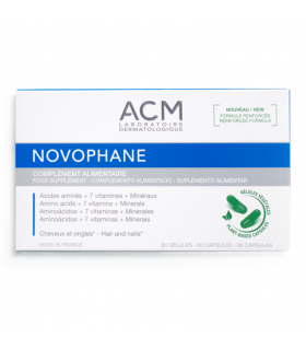 Acm Novophane ongles et cheveux - 60 capsules