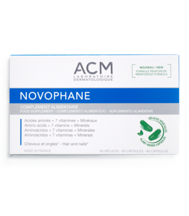 Acm Novophane ongles et cheveux - 60 capsules