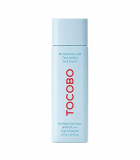 TOCOBO BIO WATERY SUN CREAM SPF50+ PA++++ HYALURONIC ACID VIGNA RADIATA SEED EXTRACT 50ML