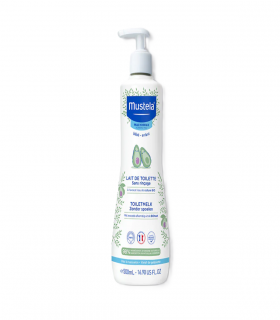 Mustela Bébé Lait de Toilette Sans Rinçage - 500 ml