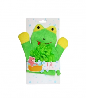 GANT SAVONNAGE POUR ENFANT GRENOUILLE