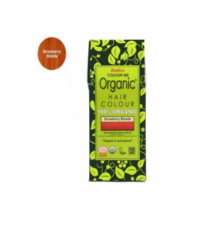 COLORATION BIO VÉGÉTALE STRAWBERRY BLONDE 100 GR