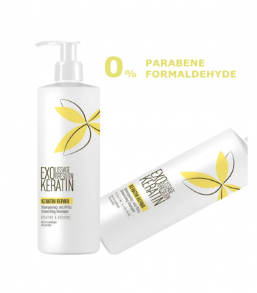 DÉMÉLANT ANTI-FRIZZ À LA KÉRATINE SANS SULFATE 200 ML