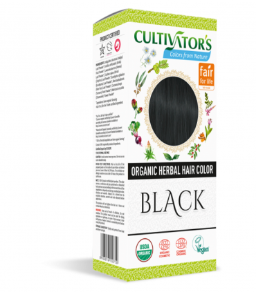 copy of CULTIVATORS ORGANIC HERBAL HIAR COLOR BLACK